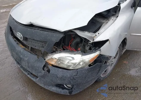 2009 Toyota Corolla Le z USA, uszkodzony, nr VIN 1NXBU40E09Z143791